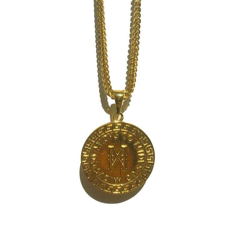 The 'Meander' Necklace - Gold