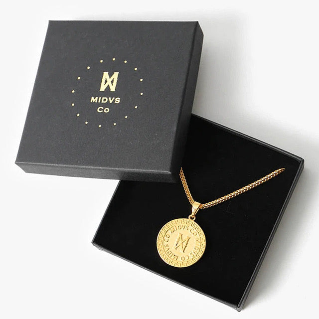 The 'Meander' Necklace - Gold