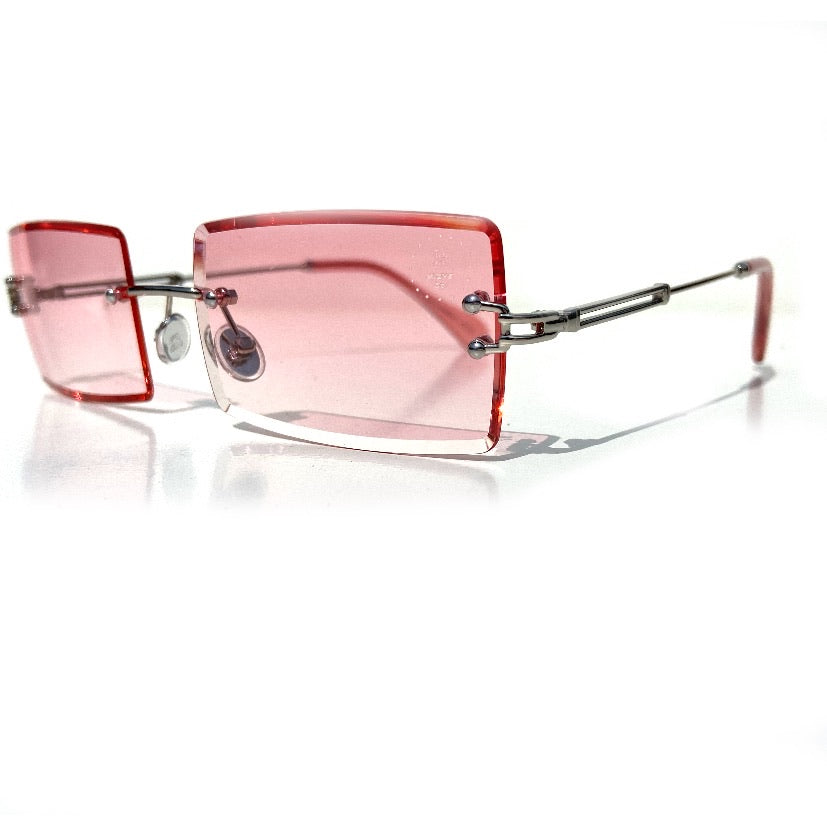 The Capone Shades Pink / Silver