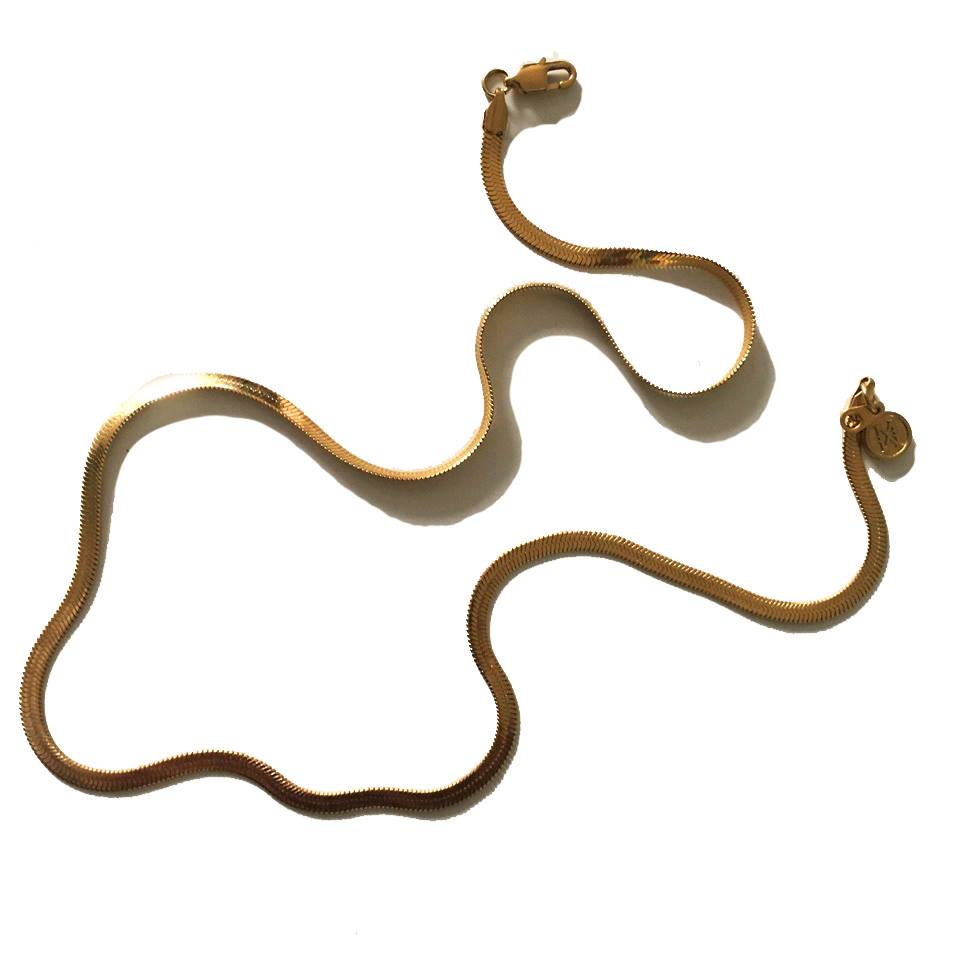 The Naga Snake Chain 18kt Gold | 10mm