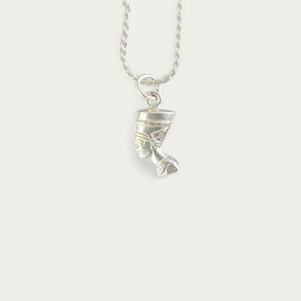 Sterling Silver Nefertiti Necklace