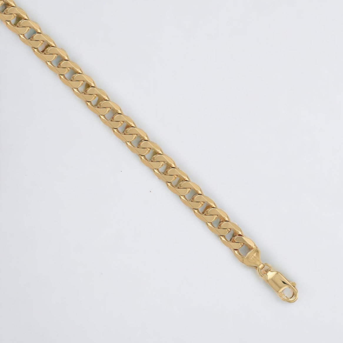 10mm 9ct solid Gold Curb Link Chain | 20" - 24"
