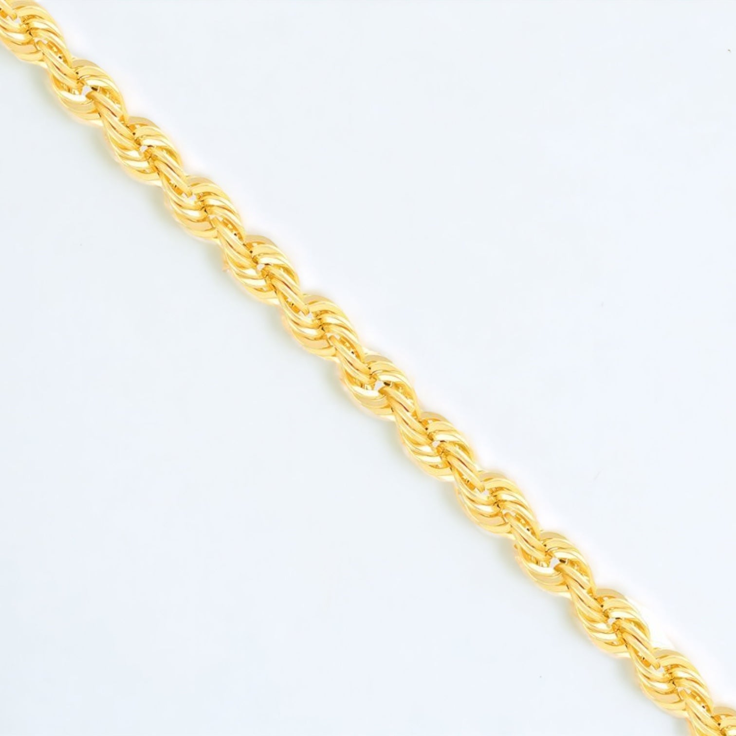 6mm 9ct solid Gold Rope Chain | 22" - 24"
