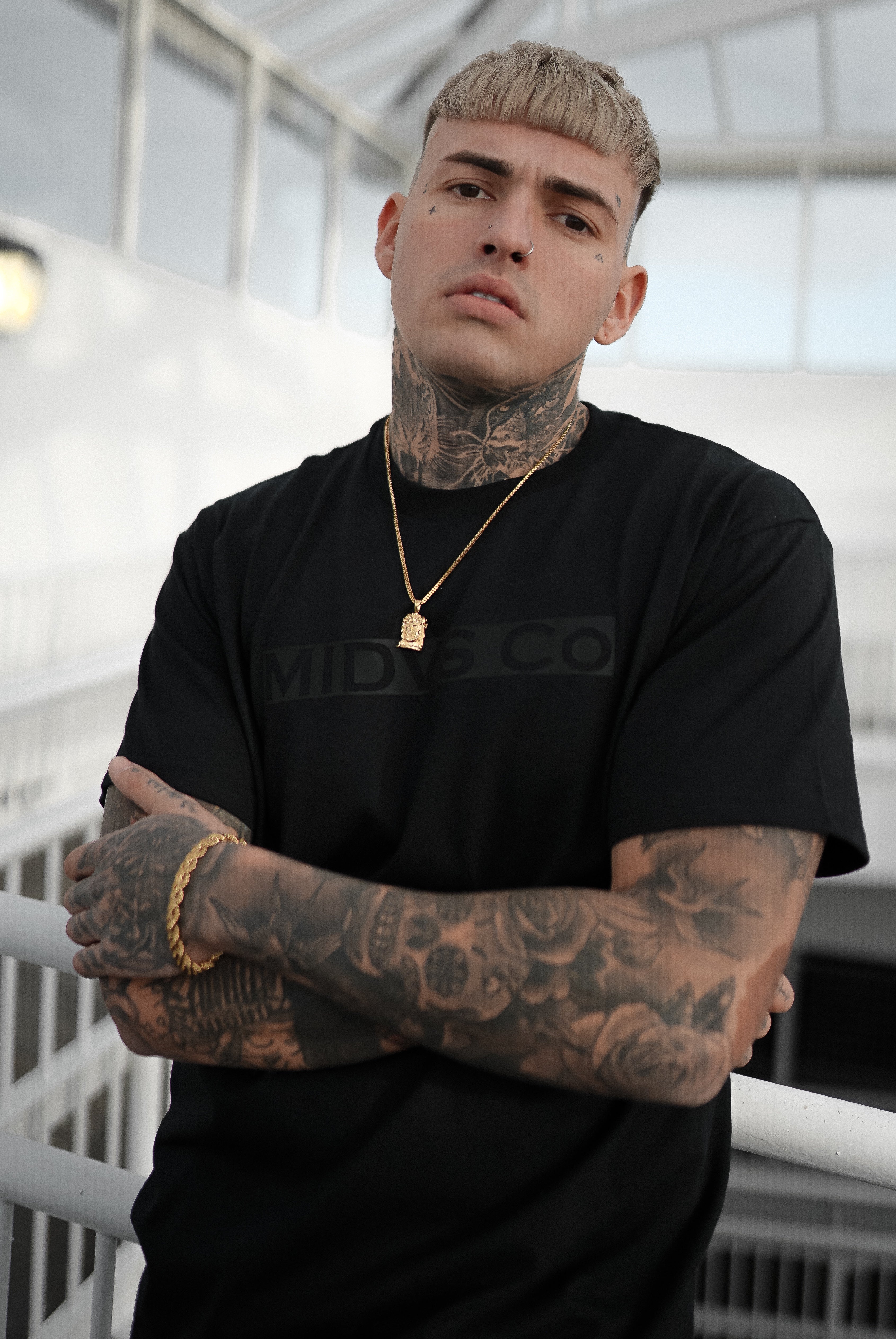 Midas Co Primo Box Logo Tee - Black