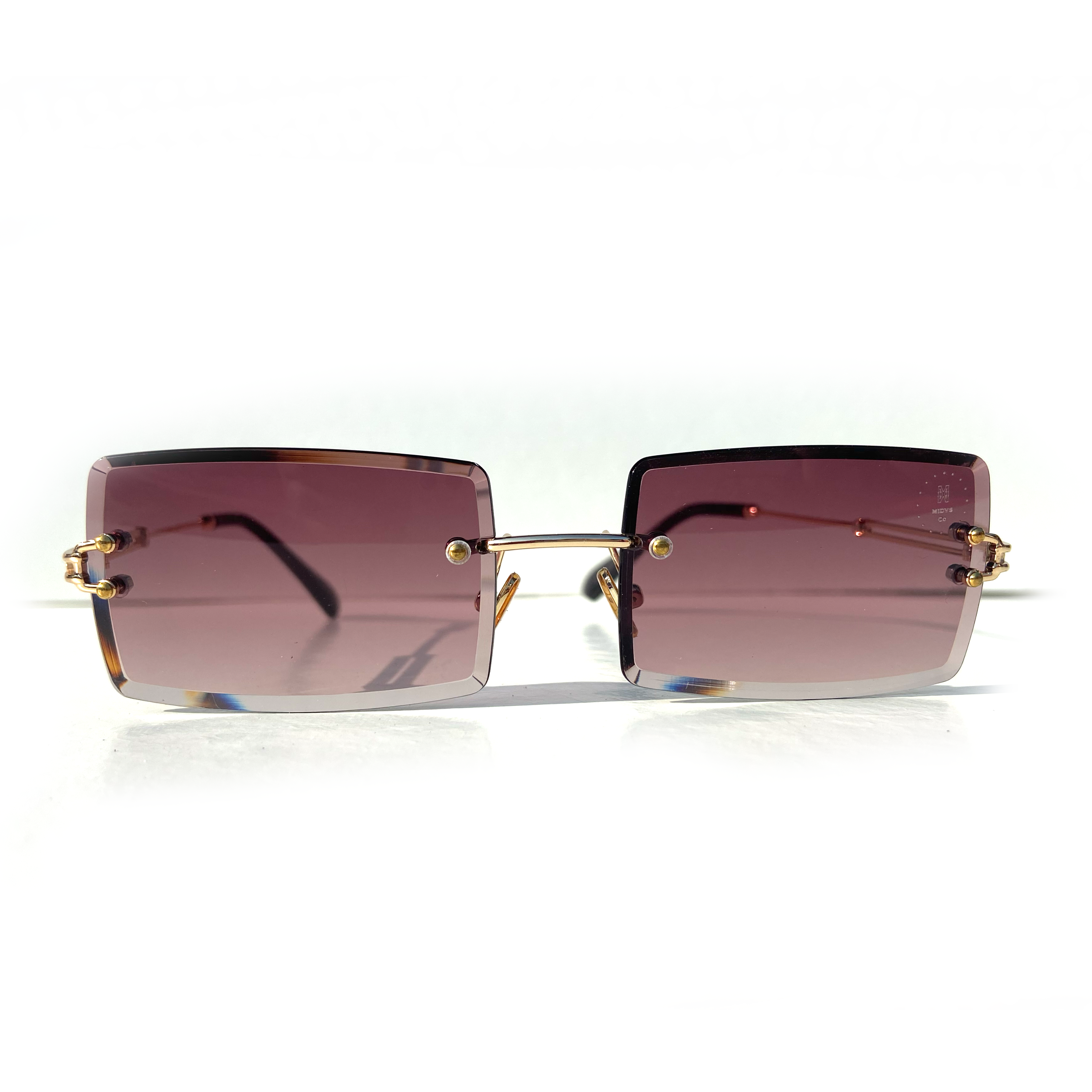 The Capone Shades Brown Smoke / Gold