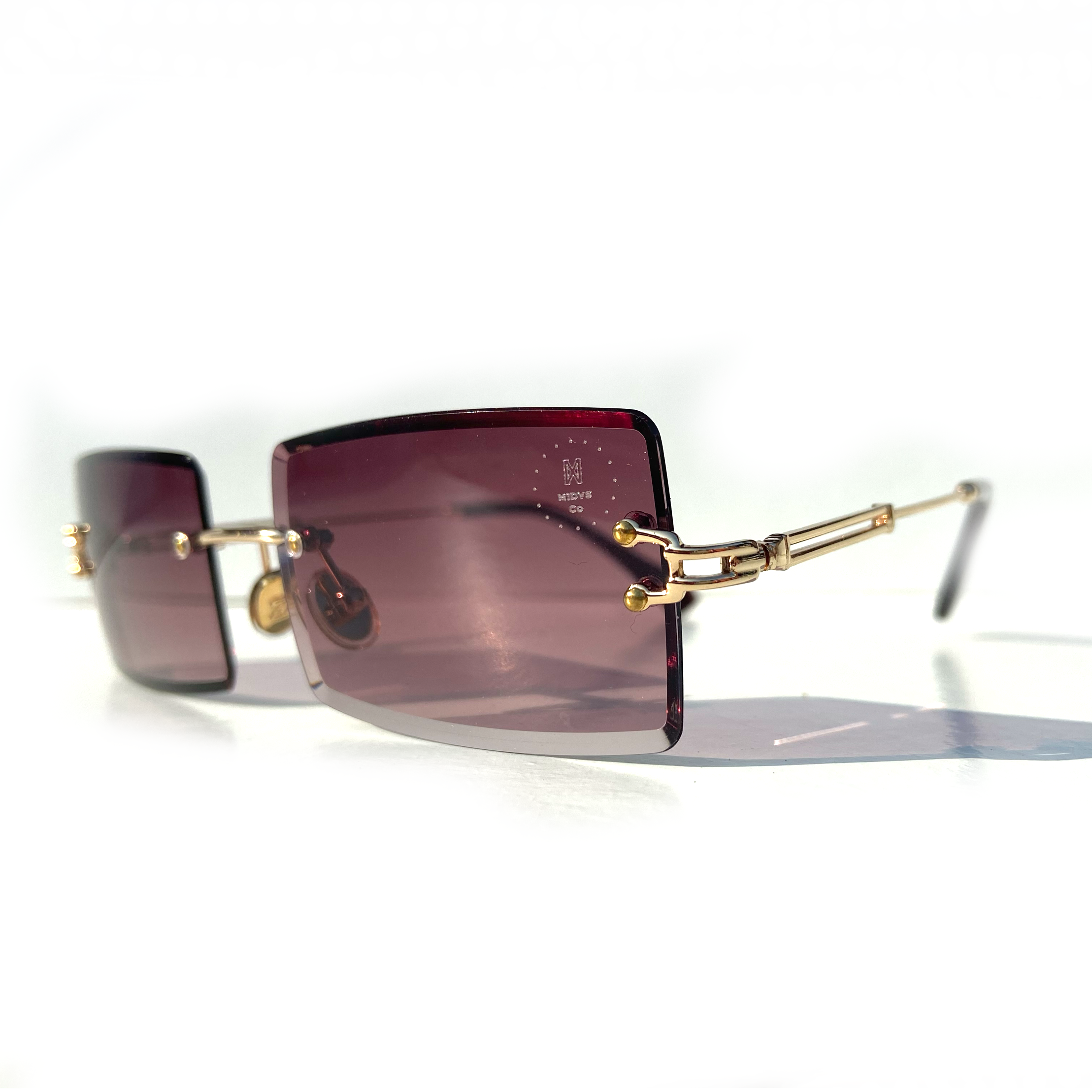The Capone Shades Brown Smoke / Gold