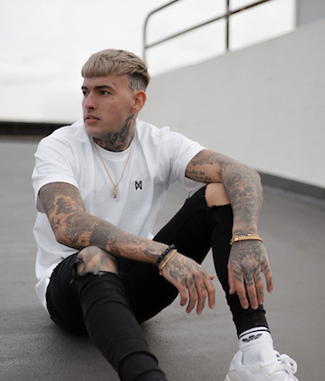 Core Micro Logo Tee - White
