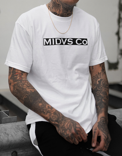 Midas Co Primo Box Logo T Shirt - White