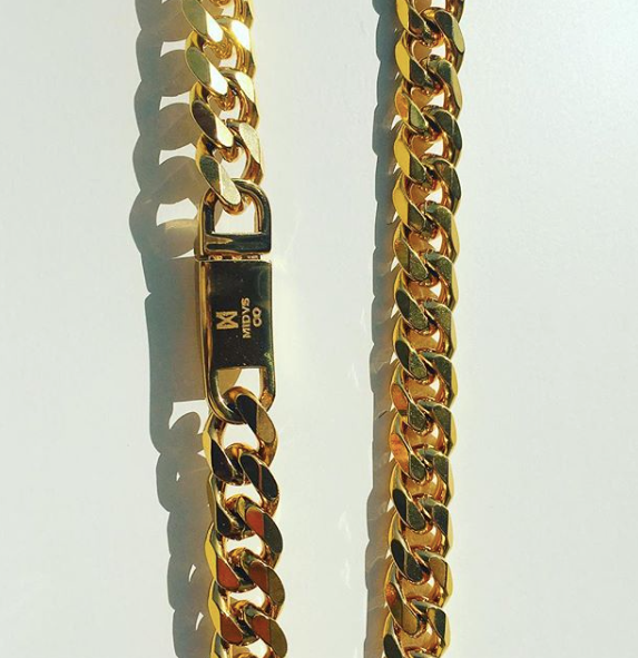 Cuban Link Curb Chain - Gold | 12mm