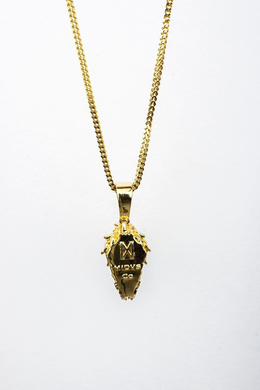 The Medusa Pendant Necklace - 18k Gold Plated