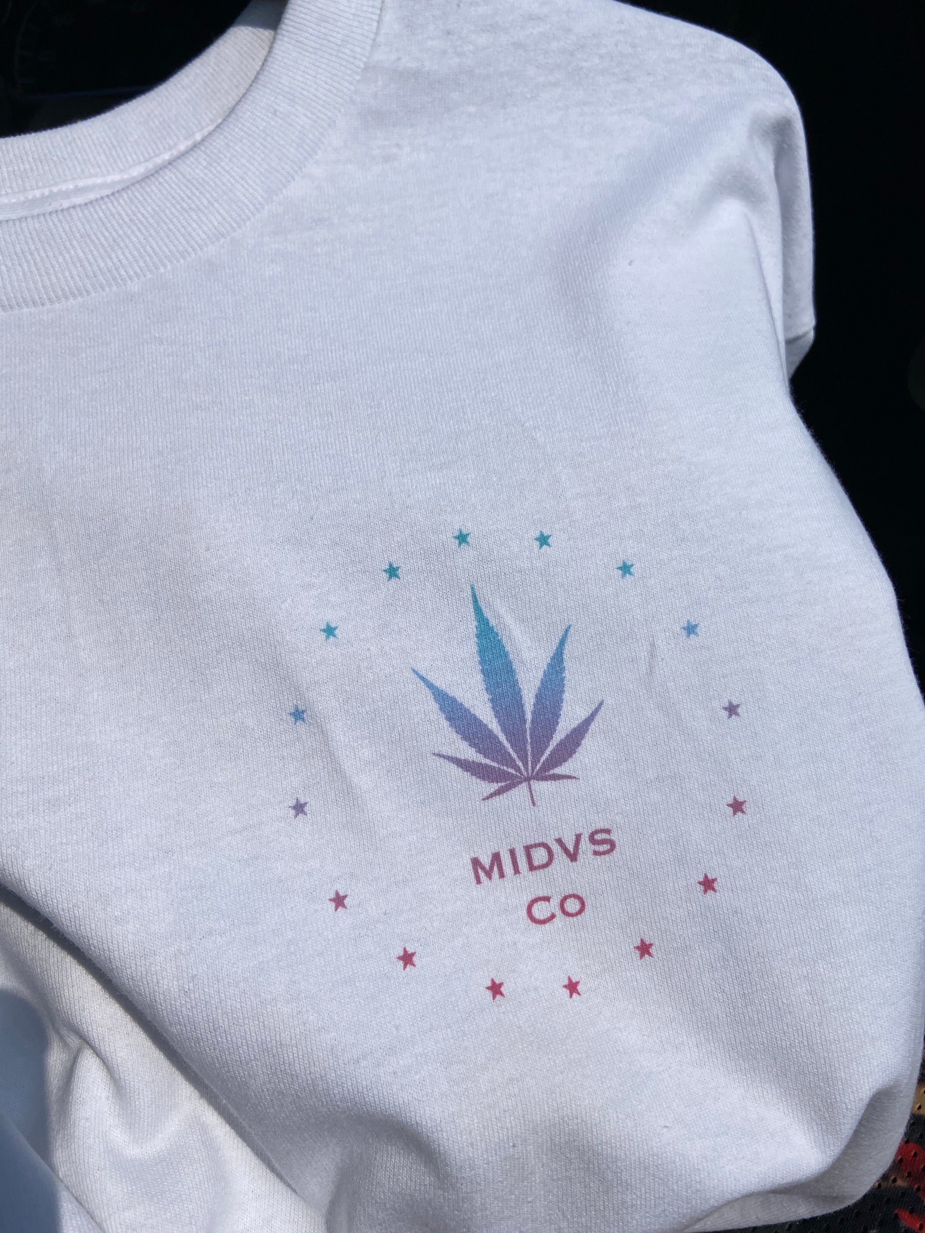 Midas Co 420 faded T-shirt - white
