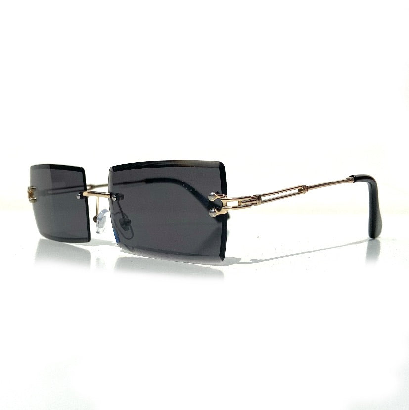 The Capone Shades Black / Gold