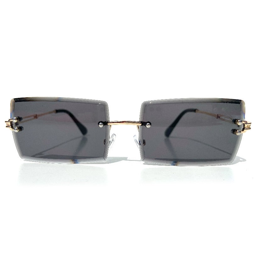 The Capone Shades Black / Gold