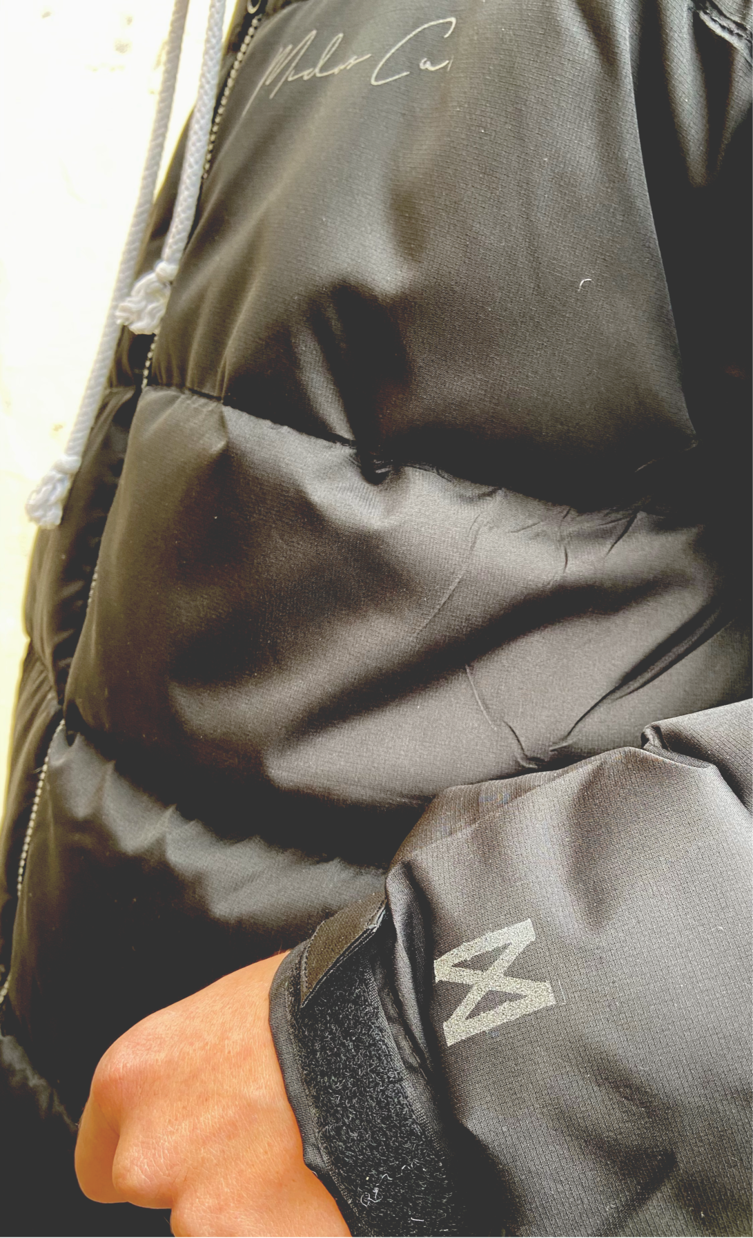 The Signature Puffa Jacket- Black / Reflective