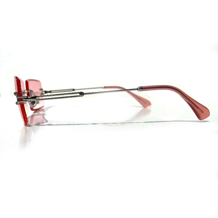 The Capone Shades Pink / Silver