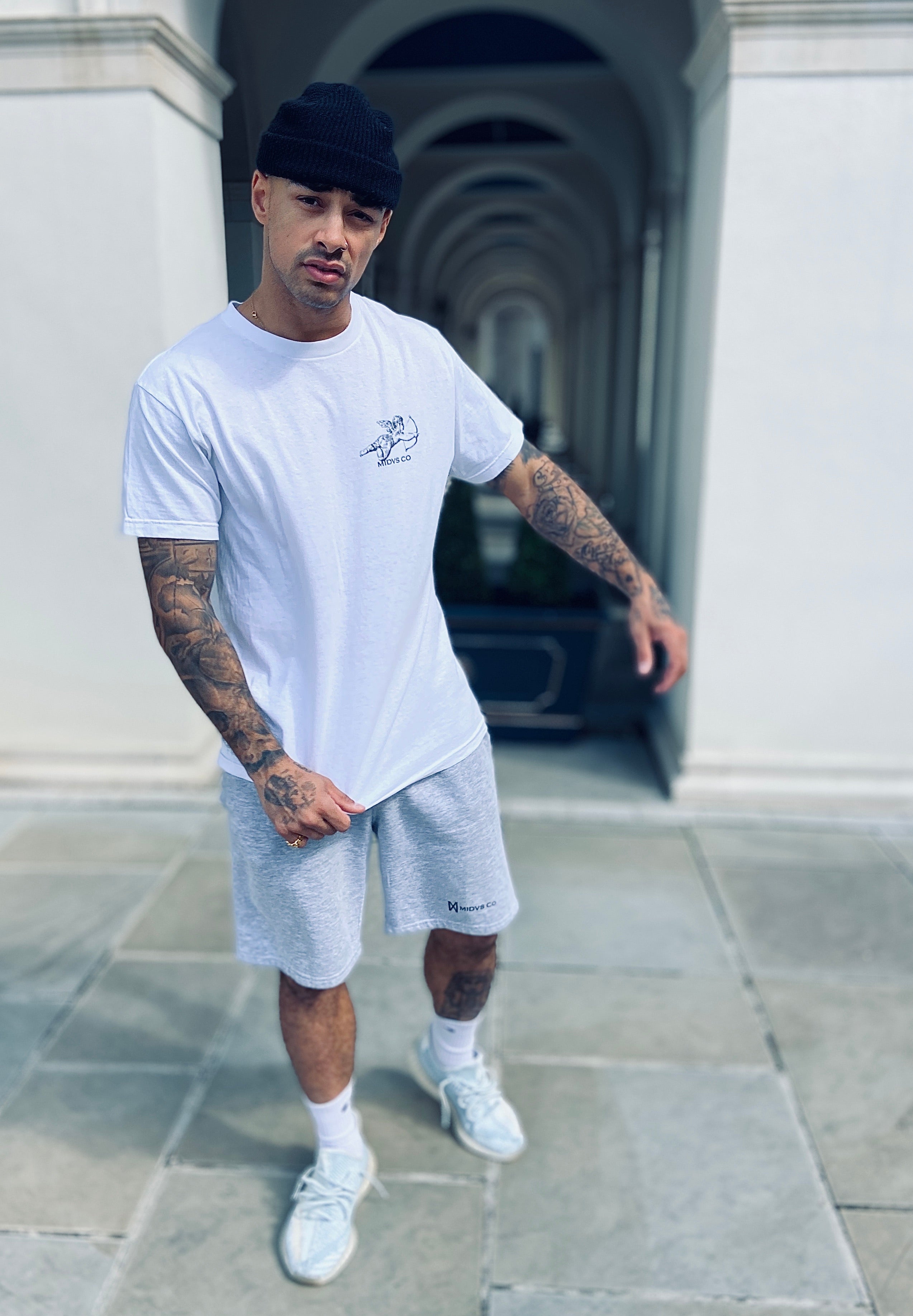 Midas Co Angels T Shirt - White