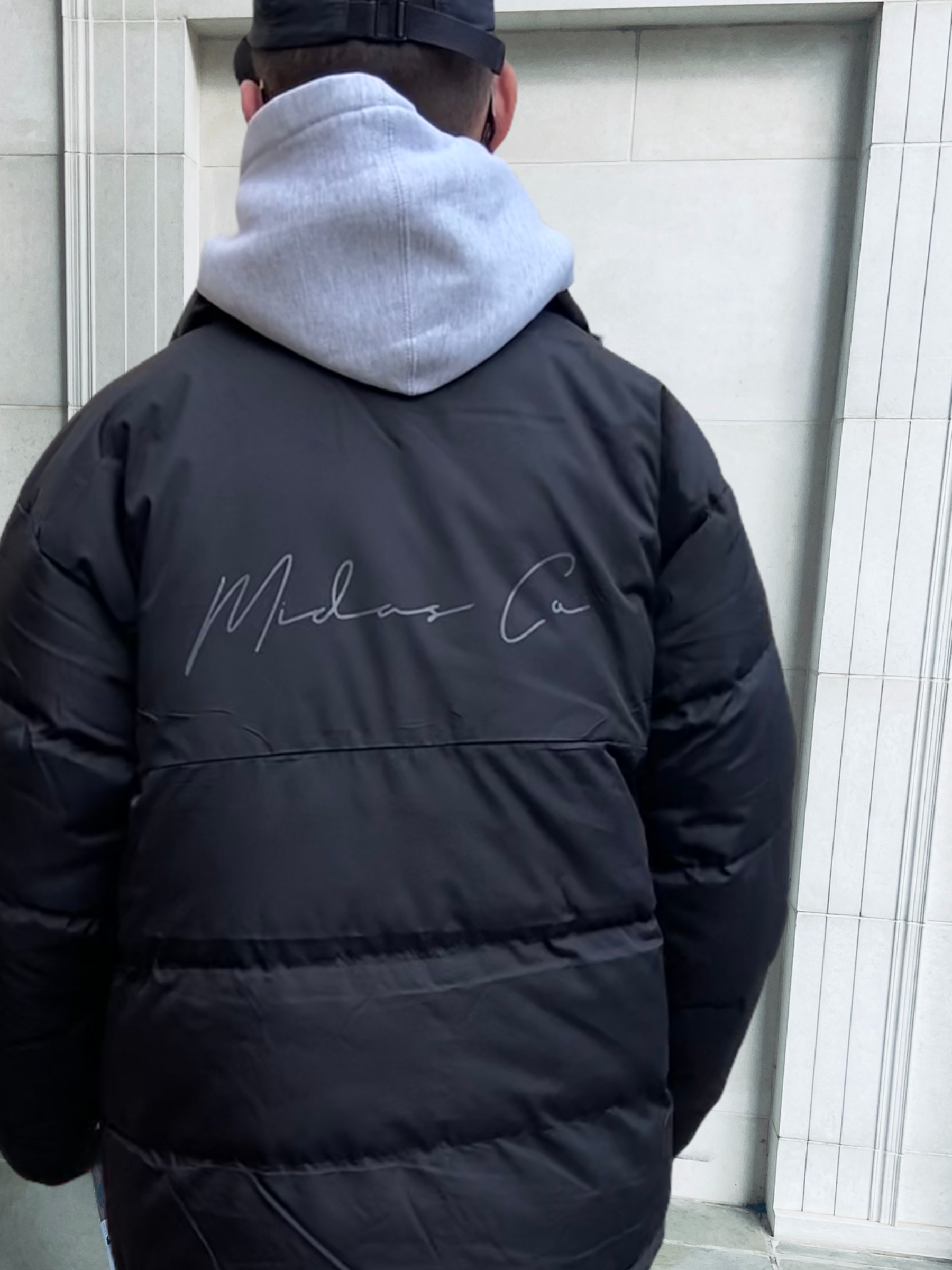 The Signature Puffa Jacket- Black / Reflective