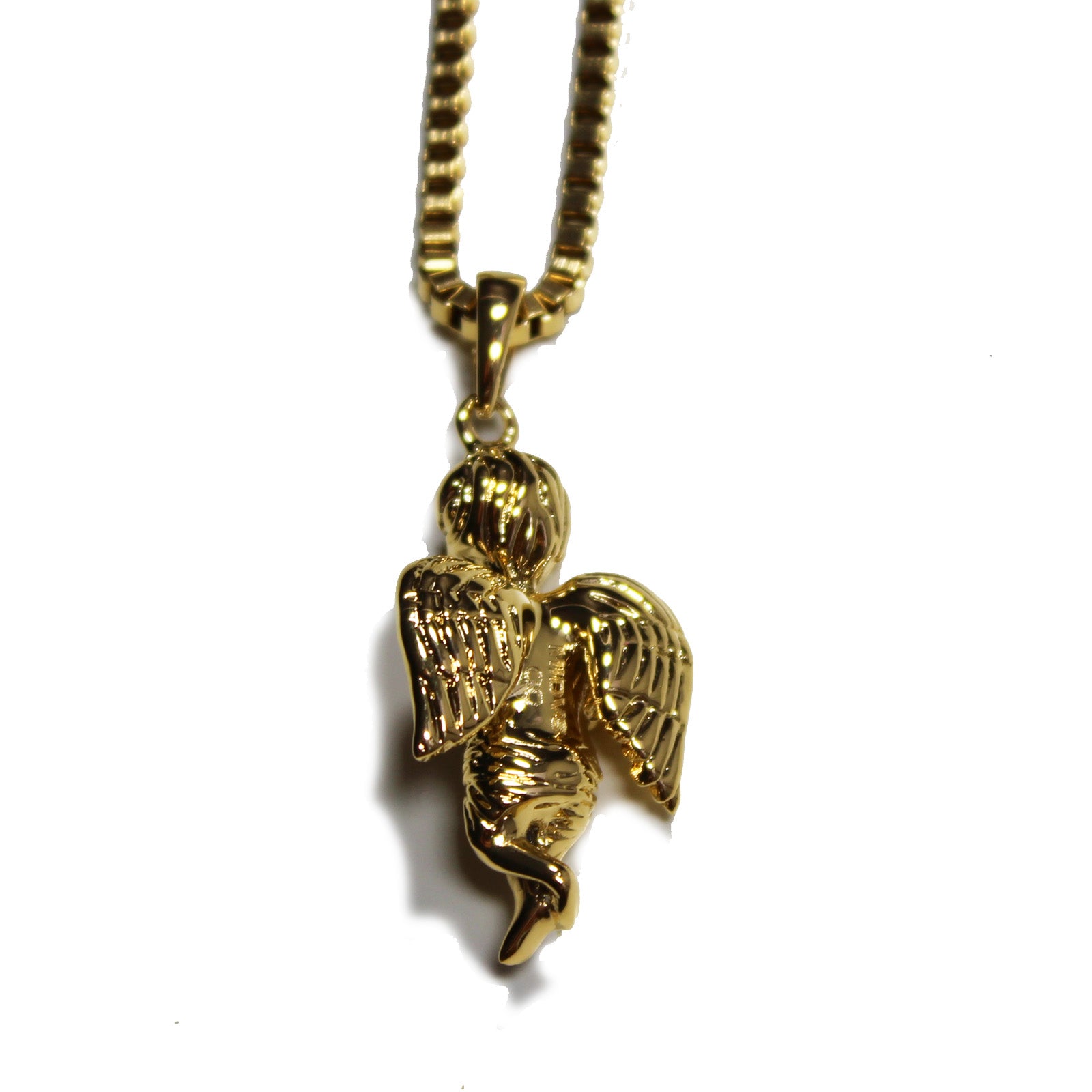 The 'Guardian' Angel Pendant - Gold