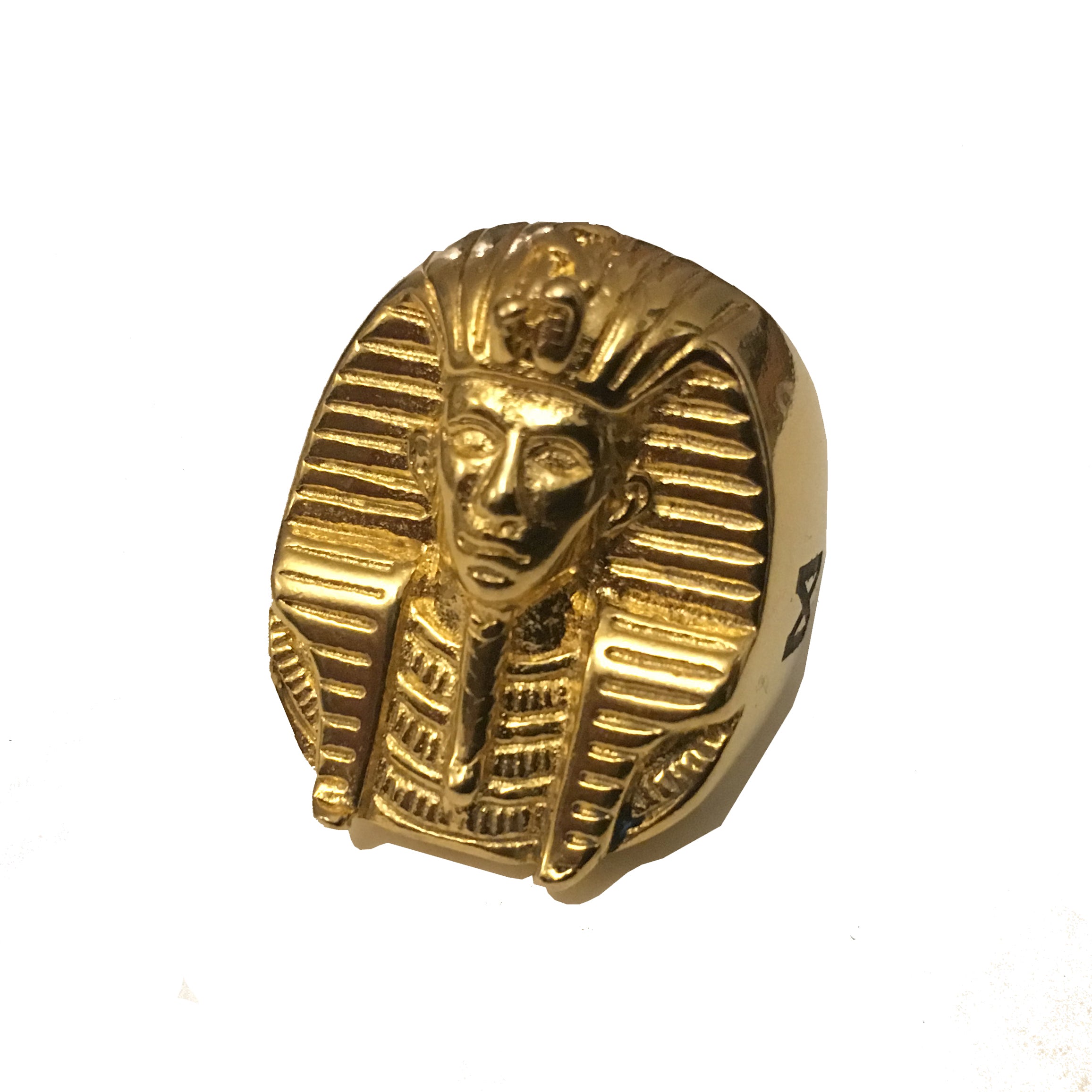 The 'Rulers' Pharoah Head Ring - 18kt Gold